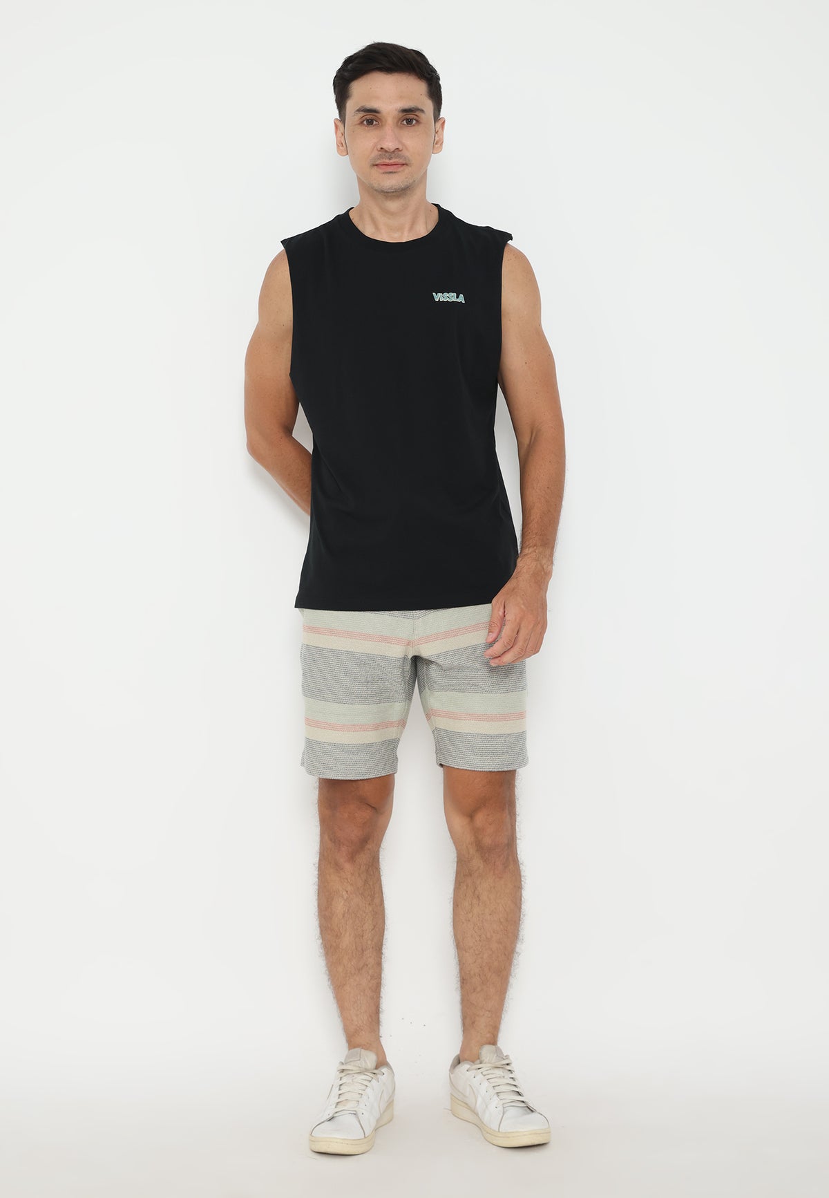 VISSLA-CUTTING EDGE ORGANIC MUSCLE TEE