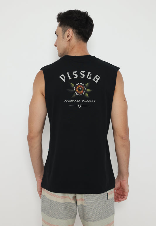VISSLA-INKLINES COSMIC ORGANIC MUSCLE TEE