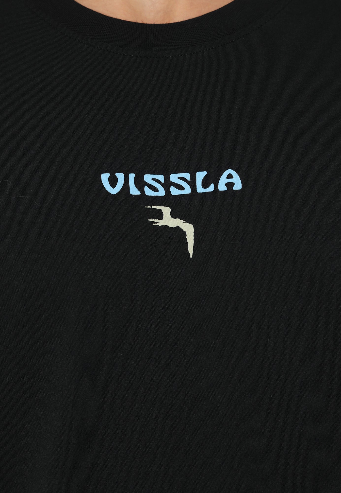 VISSLA-TRES PALMAS COMP ORGANIC TEE-BLK