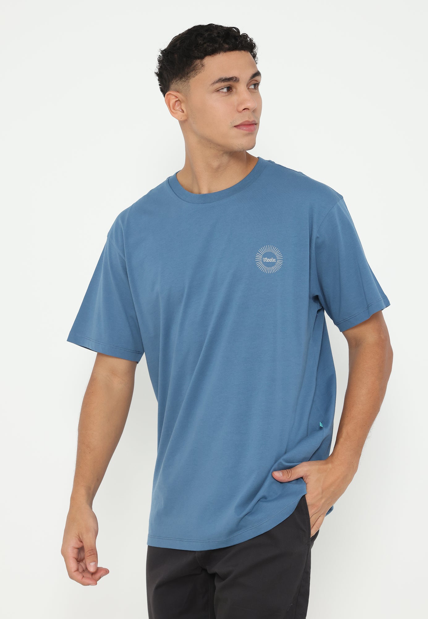 VISSLA-INTERCOASTAL COMP SS ORGANIC TEE