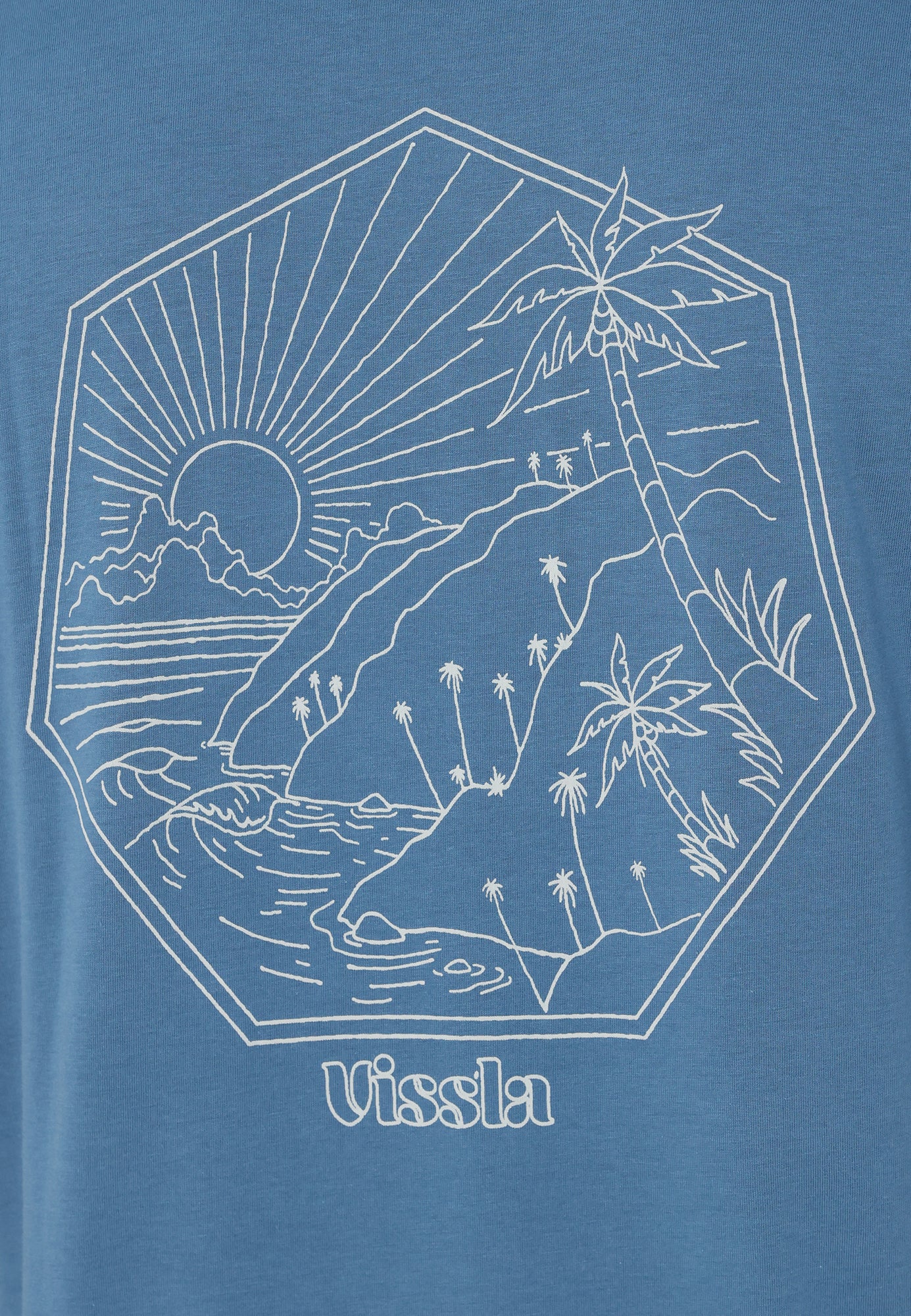 VISSLA-INTERCOASTAL COMP SS ORGANIC TEE