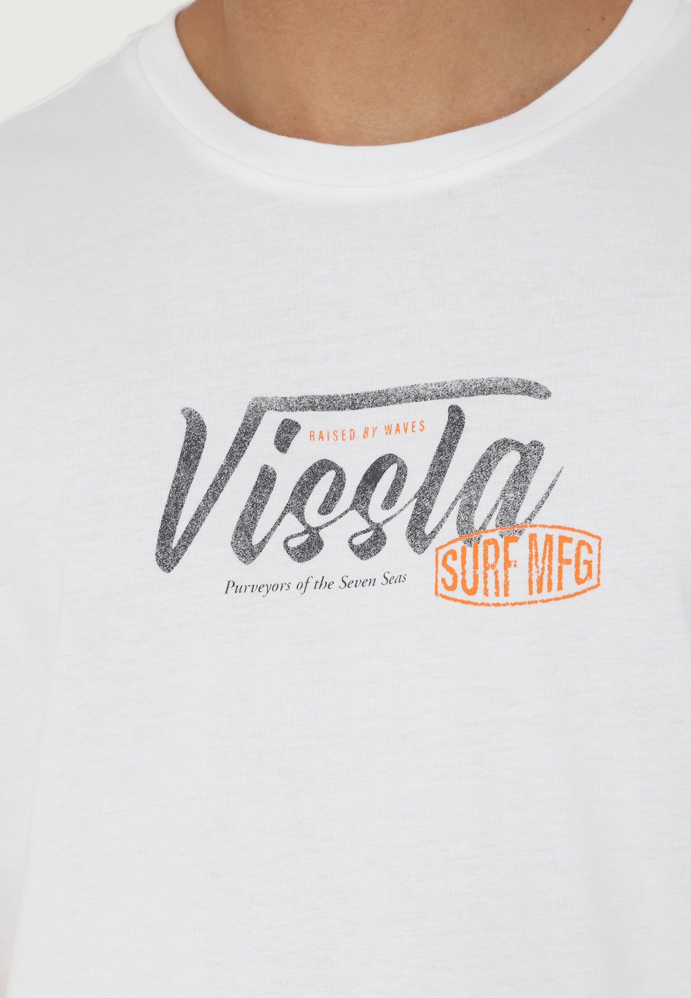VISSLA-STAMPED SS ORGANIC TEE