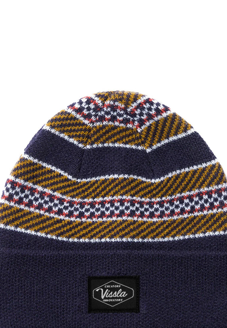 VISSLA-CREATORS JACQUARD BEANIE