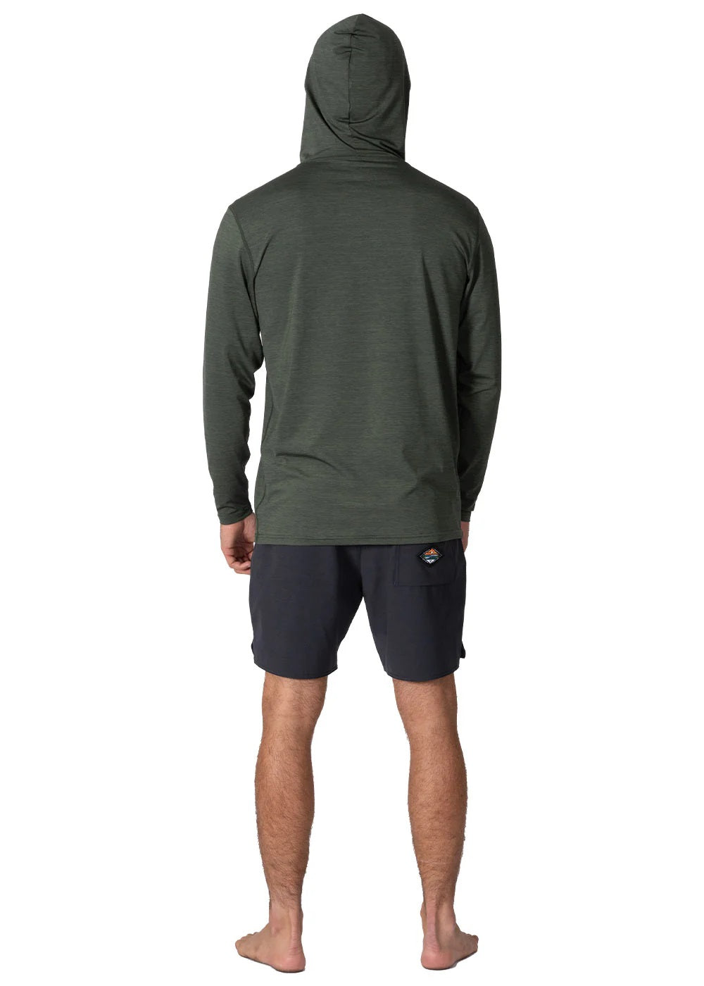 VISSLA-TWISTED ECO HOODED LS LYCRA