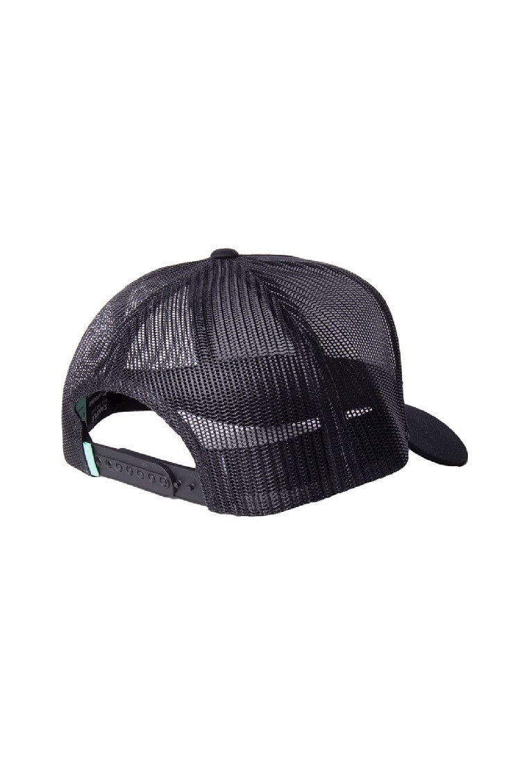 VISSLA-RAISED BY ECO TRUCKER HAT-BLK