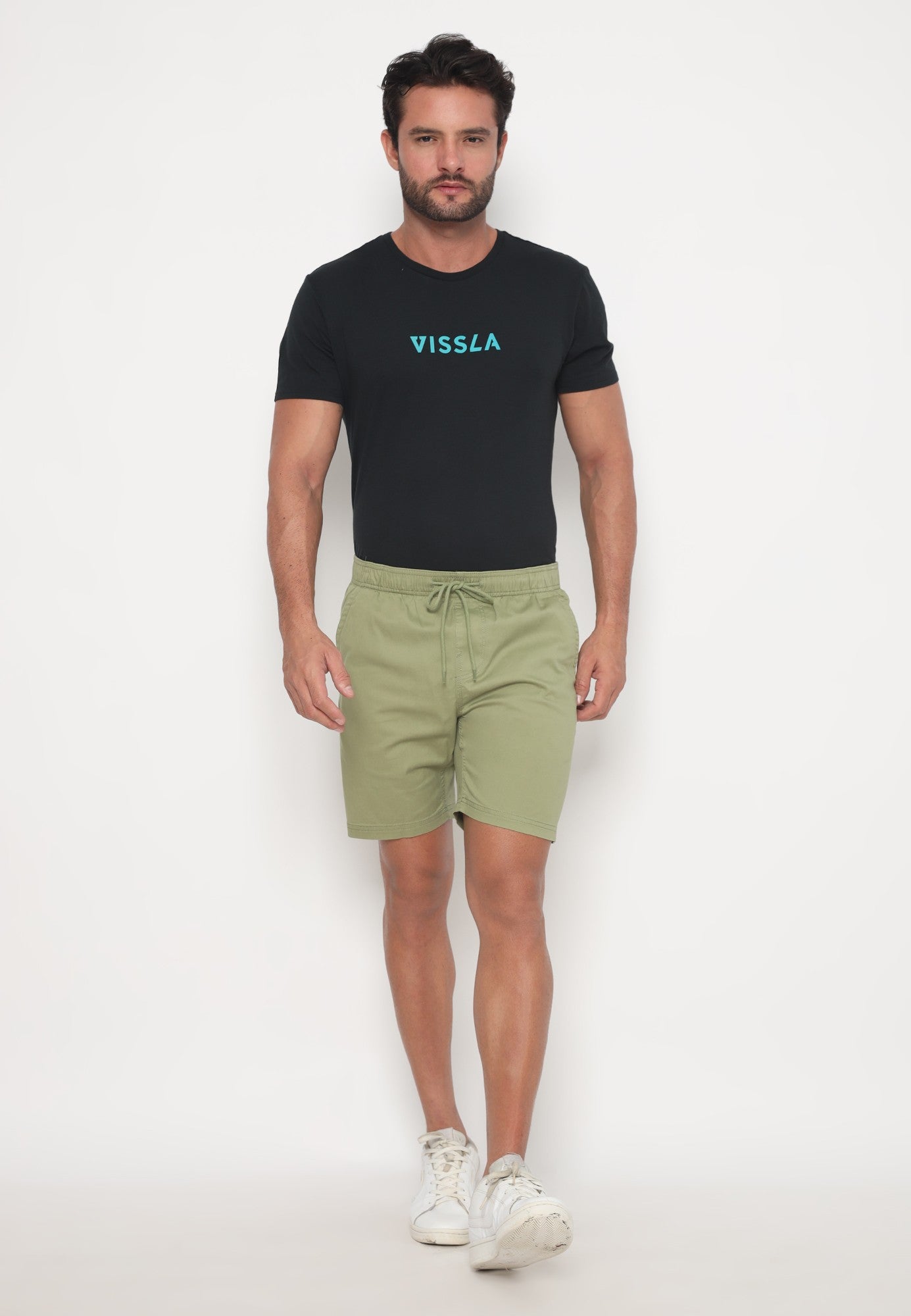 VISSLA-NO SEE UMS ECO 18" ELASTIC WALKSHORT