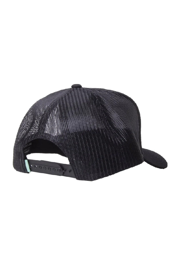 VISSLA-BLOWN OUT ECO TRUCKER HAT-BLK