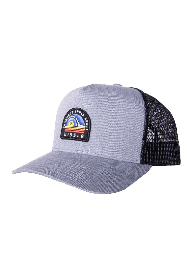 VISSLA-SOLID SETS ECO TRUCKER HAT-GRH