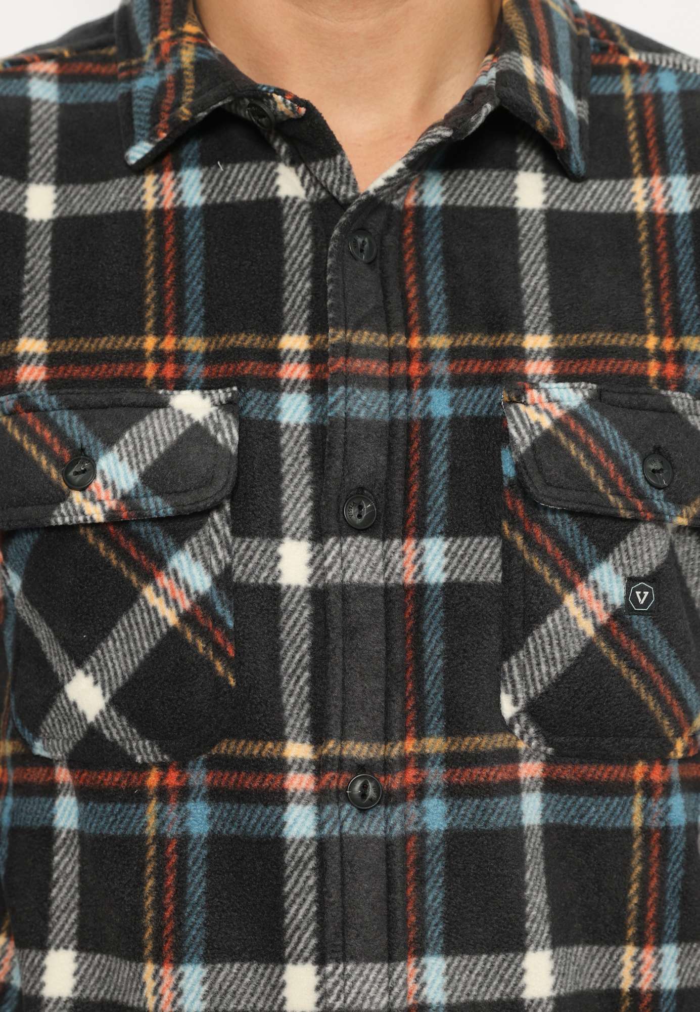 VISSLA-ECO-ZY LS POLAR FLANNEL