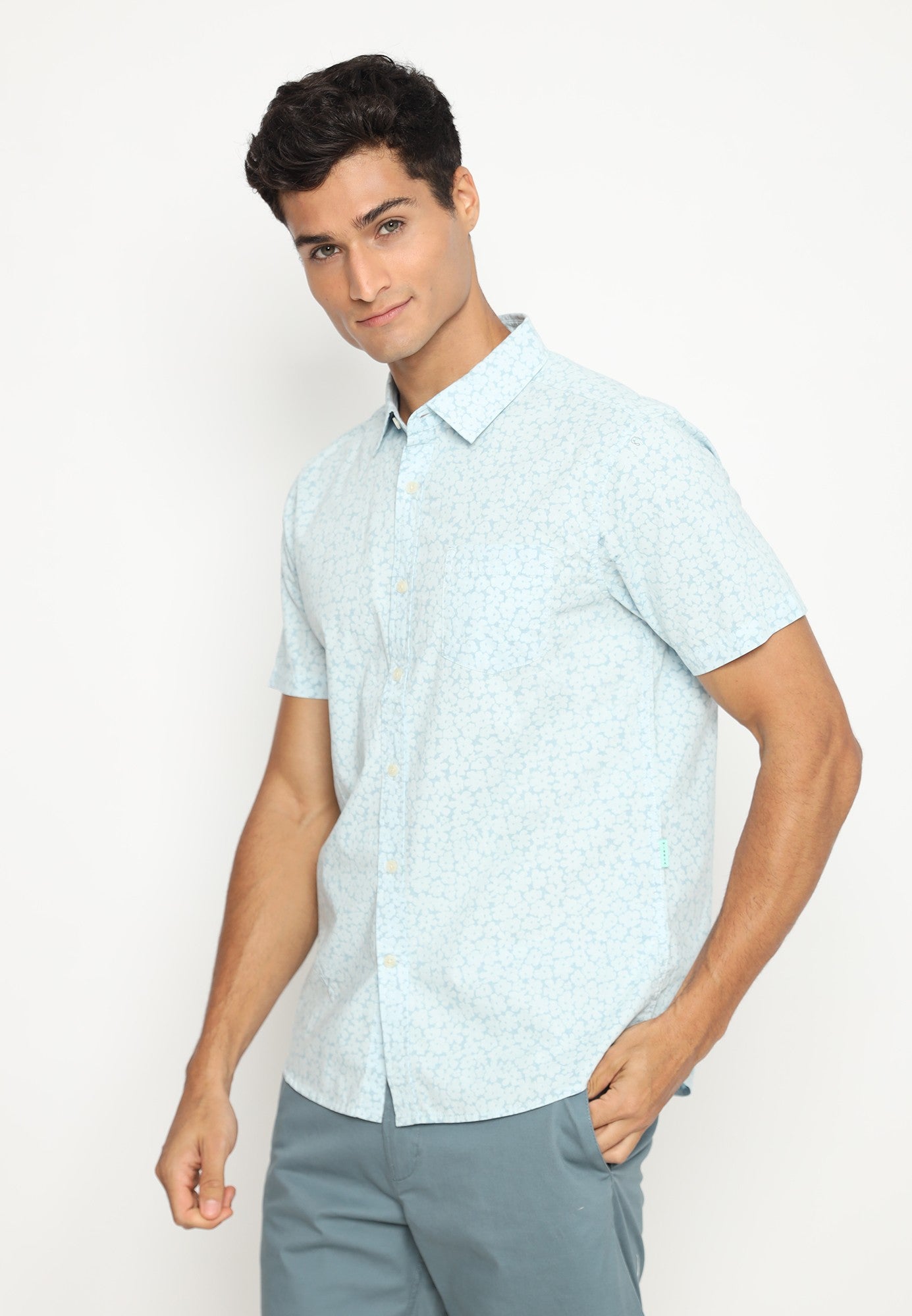 VISSLA-CUT UP SS ECO SS SHIRT