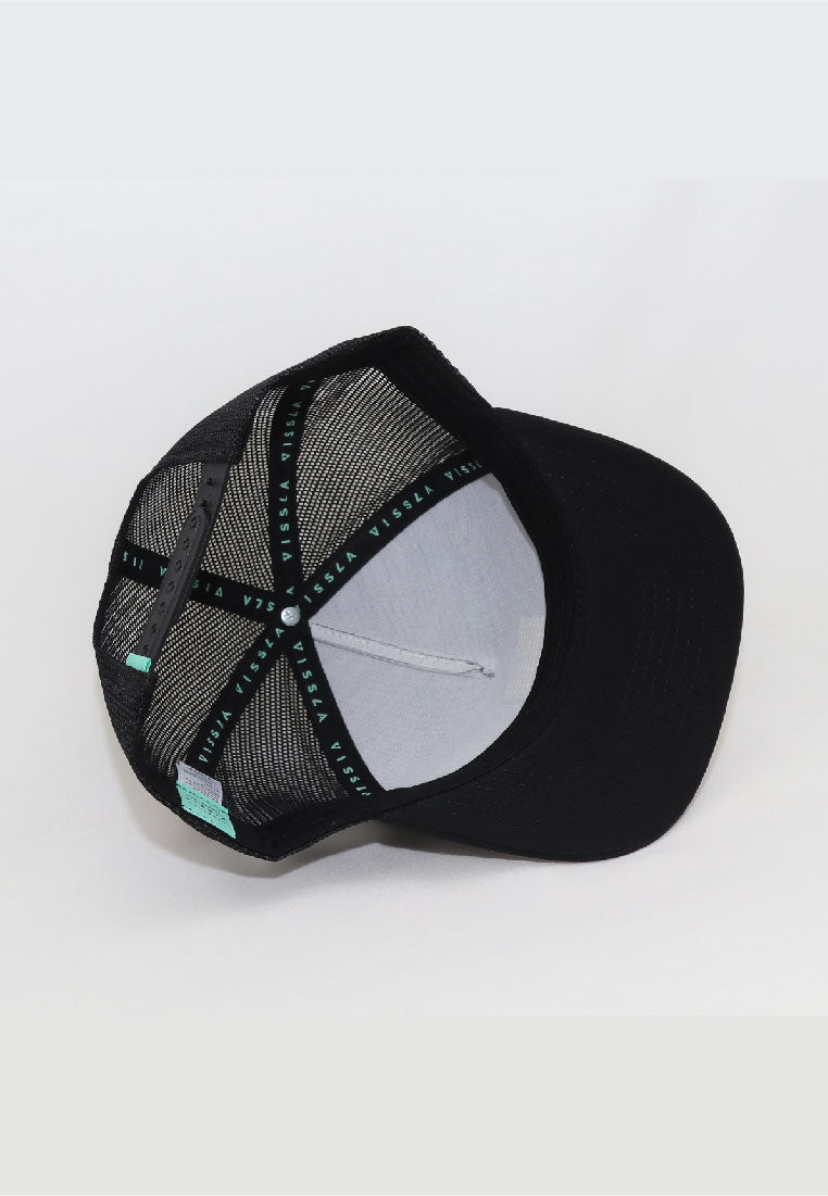 VISSLA-SOLID SETS ECO TRUCKER HAT-BL2